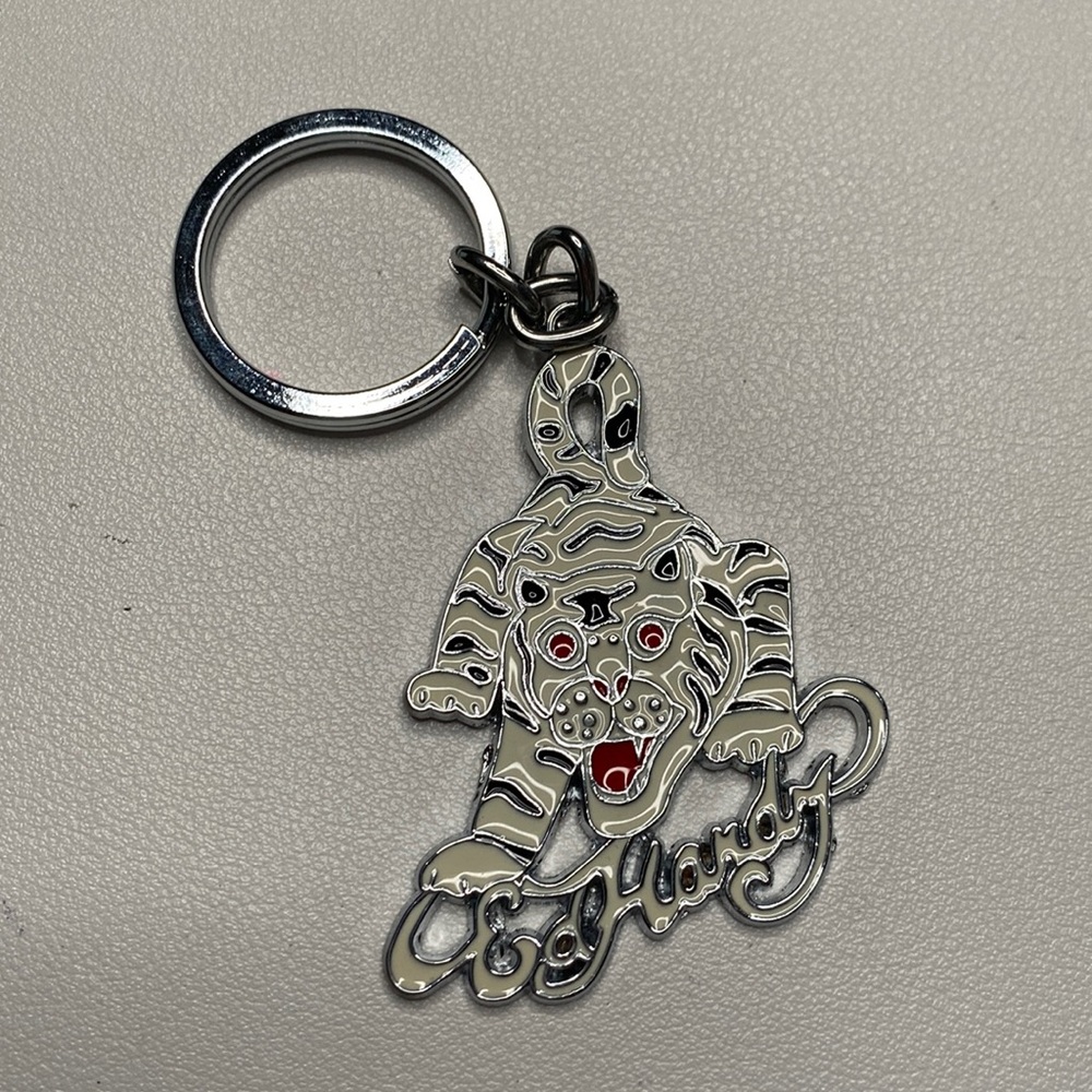 Vintage Ed Hardy Keychain